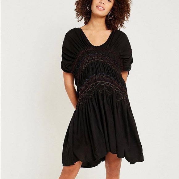 🎈NWT🎈Free People Embroidered Mini Dress - Picture 2 of 7